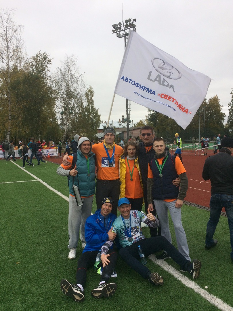 Команда Автофирма ''Светлана'' приняла участие в Ростовском полумарафоне ''Бегом по Золотому кольцу''